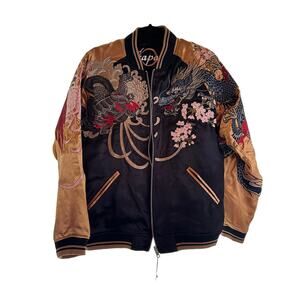 Embroidered Japanese Unisex Jacket